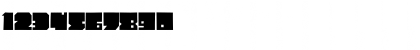Download Lump Regular Font Numeric Preview