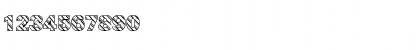 Download Candy Cane Normal Font Numeric Preview