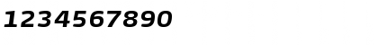 Download MaxTF-ExtraBoldItalicSC Regular Font Numeric Preview