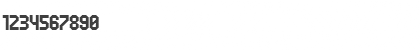 Download UNDA Regular Font Numeric Preview