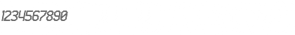 Download UNDA Regular Font Numeric Preview