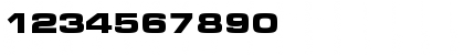 Download MicraC Bold Font Numeric Preview