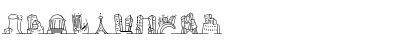 Download MiniPics NakedCityDay Regular Font Numeric Preview