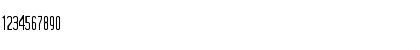 Download ModulaBold Regular Font Numeric Preview