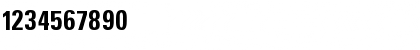 Download Uniform Bold Font Numeric Preview