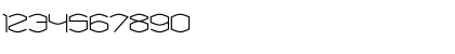 Download Ned LT Std Regular Font Numeric Preview