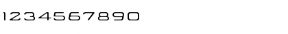 Download Nedian Light Font Numeric Preview