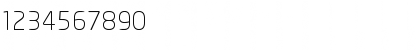Download NeoTech Light Font Numeric Preview