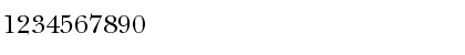 Download ITC New Baskerville Std Roman Font Numeric Preview