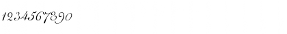 Download Carl Beck Script Regular Font Numeric Preview