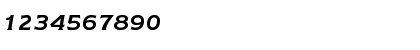 Download ITC Newtext Demi Italic Font Numeric Preview