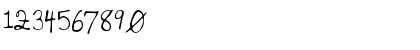 Download Carlos Regular Font Numeric Preview
