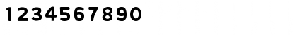 Download NorthBergen Regular Font Numeric Preview