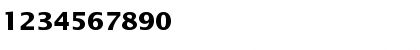 Download OfficeTypeSansC Bold Font Numeric Preview