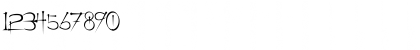 Download OgilvieC Regular Font Numeric Preview