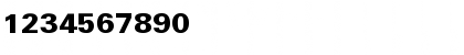 Download .VnBlack Regular Font Numeric Preview