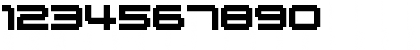 Download 04b_20 Regular Font Numeric Preview