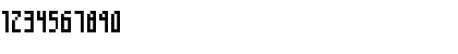 Download 3x7 High Regular Font Numeric Preview