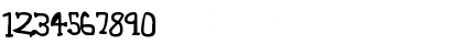 Download 42 Regular Font Numeric Preview