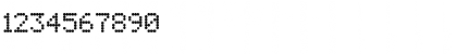 Download 5by7 Regular Font Numeric Preview