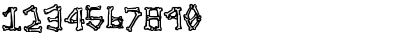 Download A skeleton in your closet Regular Font Numeric Preview
