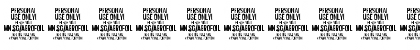 Download Aerofoil PERSONAL USE ONLY Regular Font