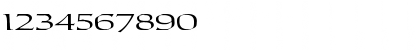 Download CarolusRomanFont Ex Regular Font Numeric Preview