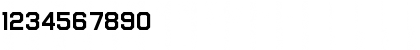 Download Airborne Regular Font Numeric Preview