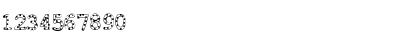 Download AlphabeticSprinkles Medium Font Numeric Preview