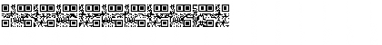 Download AlphanumericQR Regular Font Numeric Preview