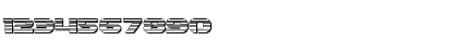 Download Annapolis Chrome Regular Font Numeric Preview