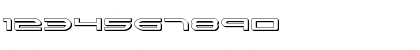 Download Antietam 3D Regular Font Numeric Preview