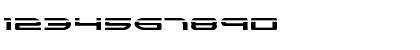 Download Antietam Laser Regular Font Numeric Preview