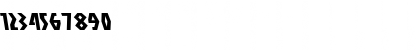 Download Antikythera Leftalic Italic Font Numeric Preview