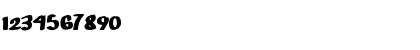 Download Arigato Regular Font Numeric Preview