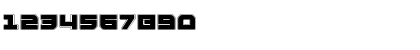 Download Armed Lightning Academy Regular Font Numeric Preview