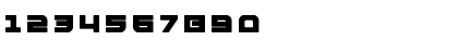 Download Armed Lightning Title Regular Font Numeric Preview