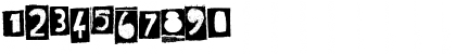 Download Art Post Regular Font Numeric Preview