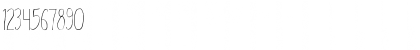 Download Asbah Regular Font Numeric Preview