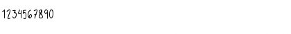 Download ASSS ASSS Font Numeric Preview