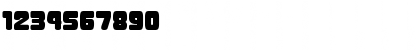 Download Atama Simple Regular Font Numeric Preview