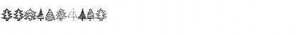 Download Austie Bost Christmas Doodles Regular Font Numeric Preview