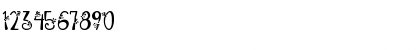 Download Austie Bost Happy Holly Regular Font Numeric Preview