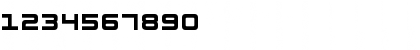 Download Basic Square 7 Solid Regular Font Numeric Preview