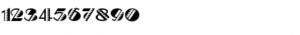 Download Bete Noir NF Regular Font Numeric Preview