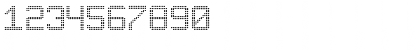 Big Daddy LED TFB Regular Font Numeric Preview Big Daddy LED TFB Regular Font Numeric Preview