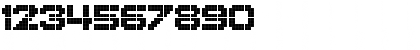 Download Block Stock Regular Font Numeric Preview