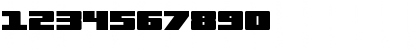 Download Bold Killer Regular Font Numeric Preview