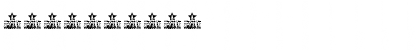 Download BONNEVILLE co. Personal Use Regular Font Numeric Preview
