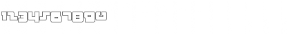 Download Boomstick Outline Outline Font Numeric Preview